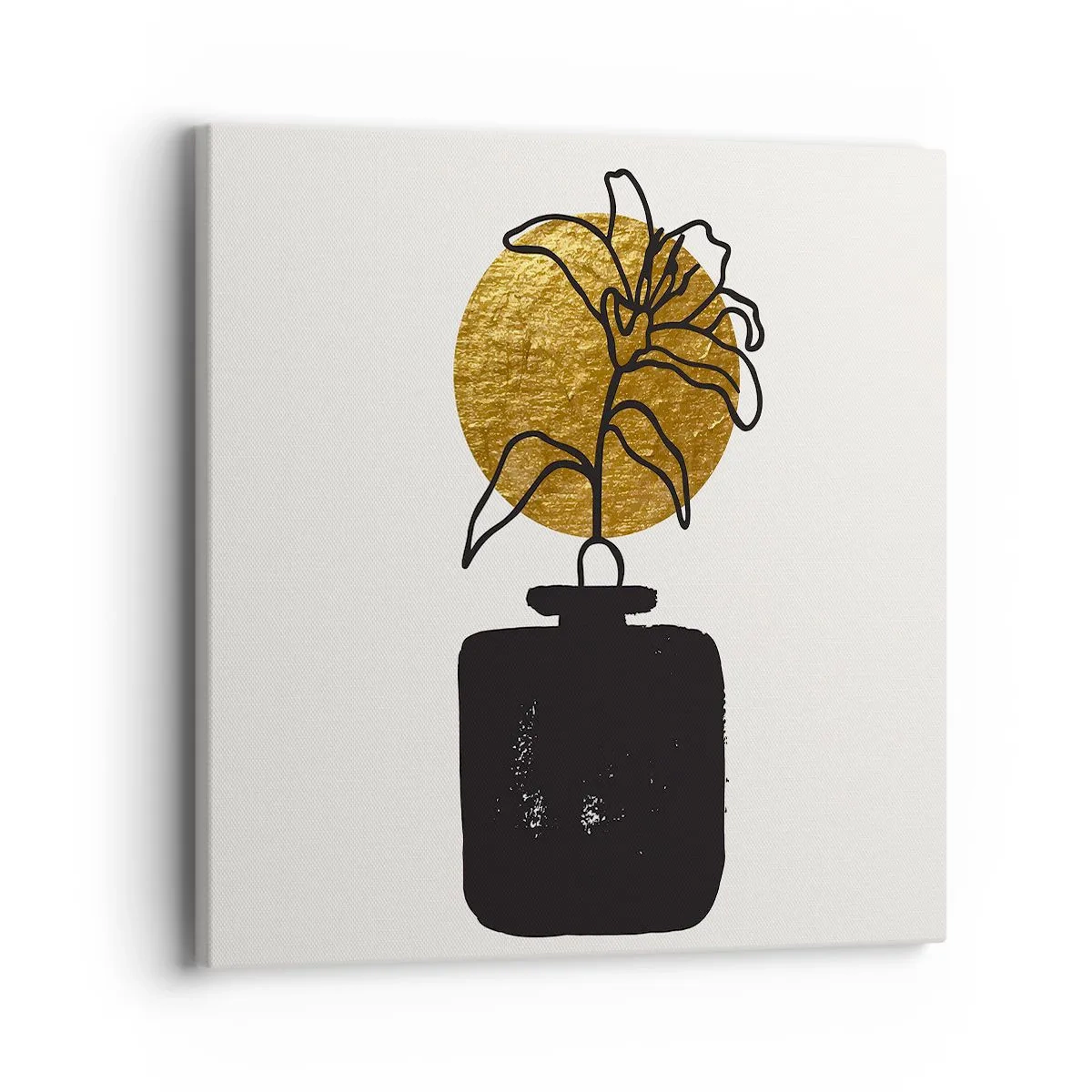 Lærredstryk - Billede på lærred - Skønhed i balance - 40x40 cm