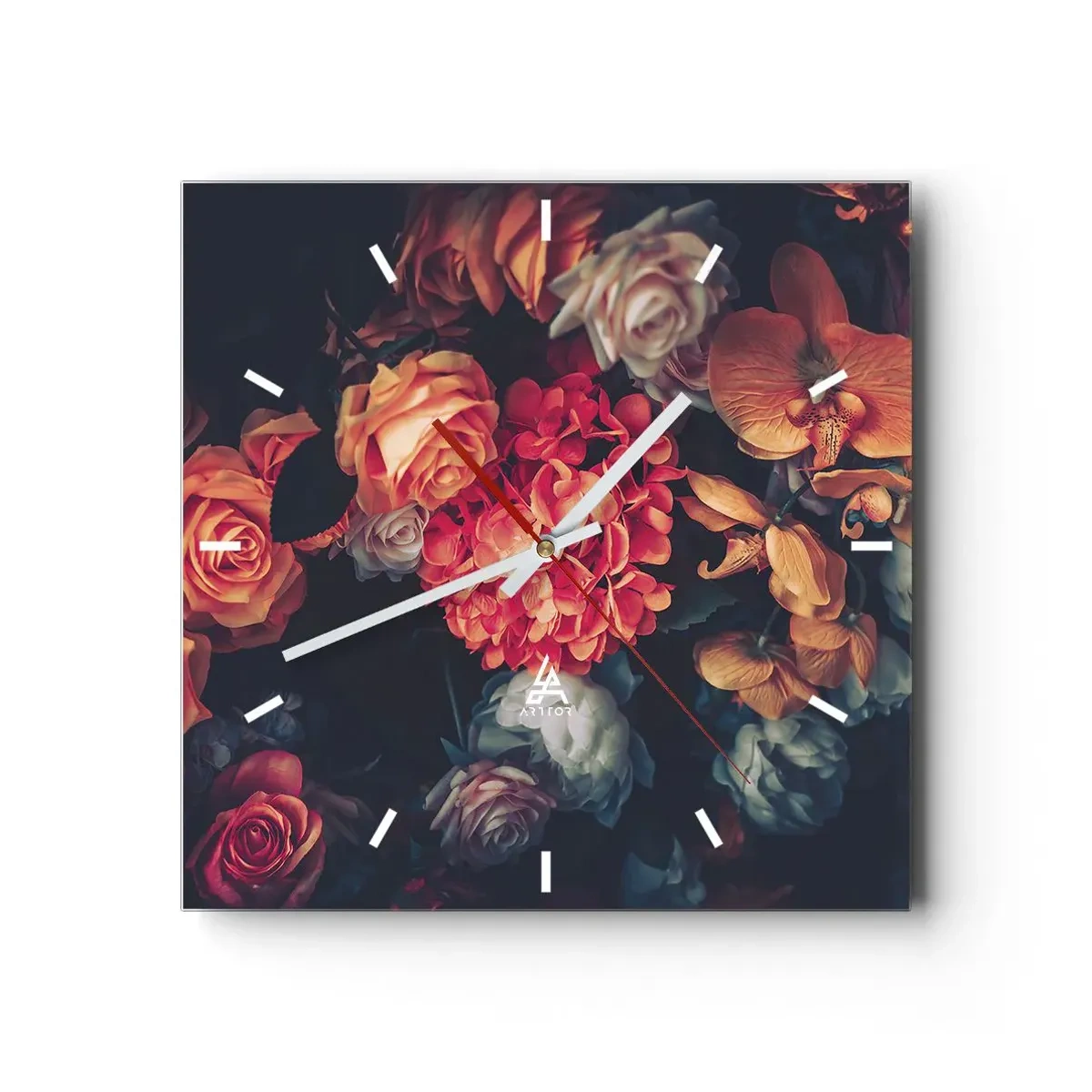 Vægur, Uret - Ligesom de hollandske mestre - 30x30 cm