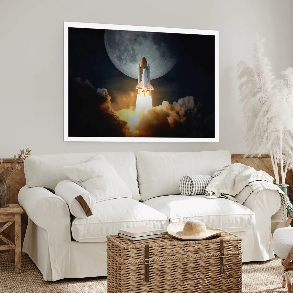 Plakat - Begyndelsen på et overjordisk eventyr - 50x40 cm