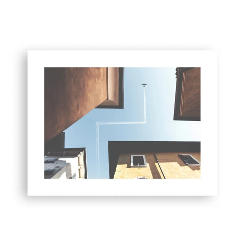 Plakat - Over den urbane labyrint - 40x30 cm