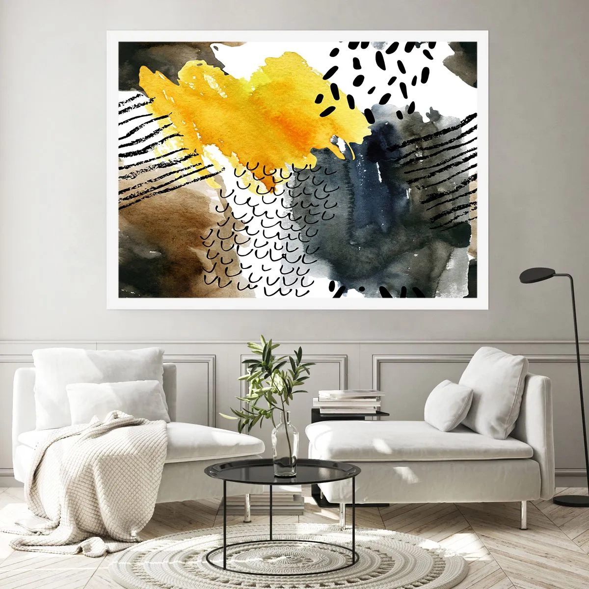 Plakat - Et møde mellem elementerne - 70x50 cm