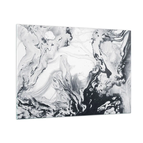 Billede på glas - Jordens indre - 100x70 cm