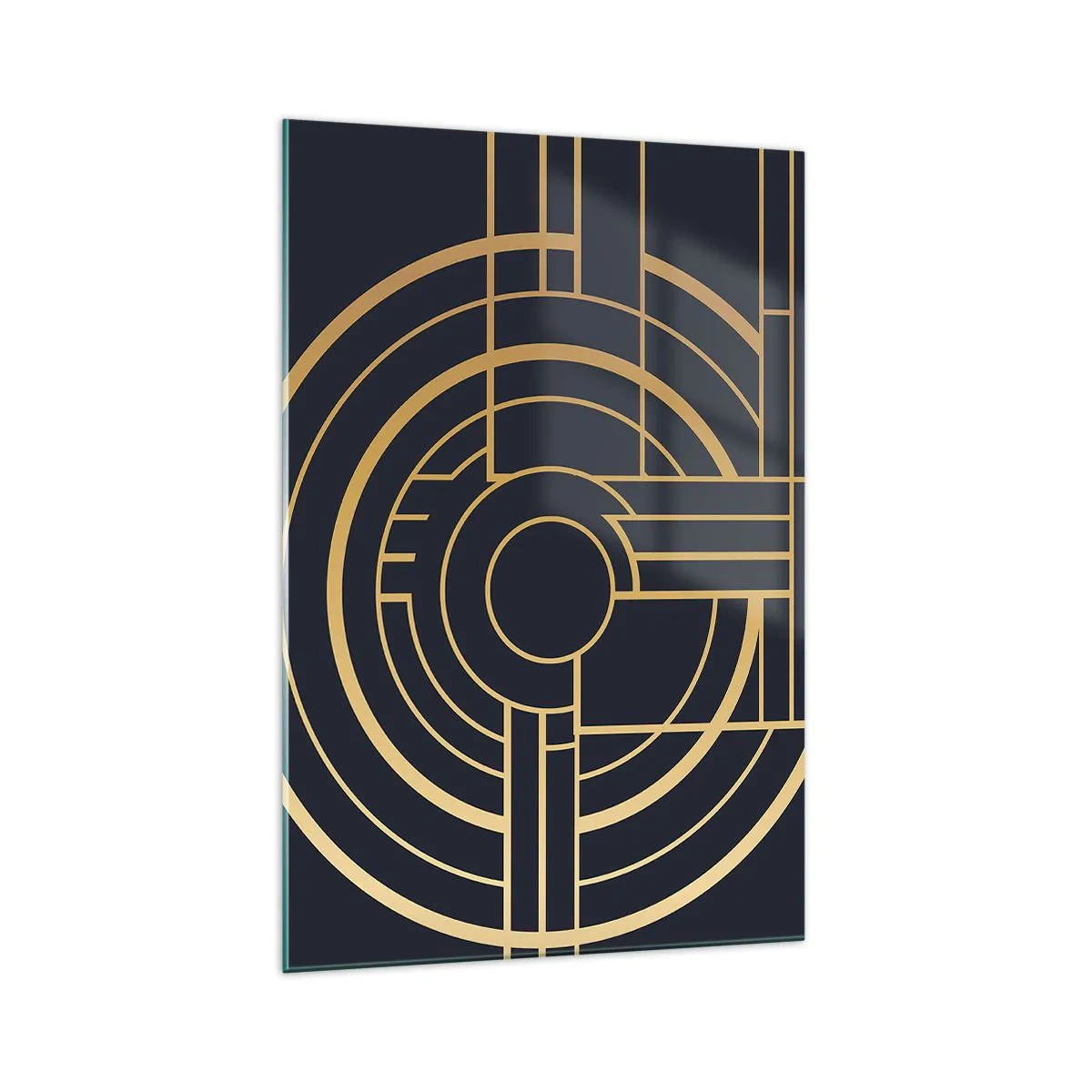 Billede på glas - At vende tingene på hovedet - 70x100 cm