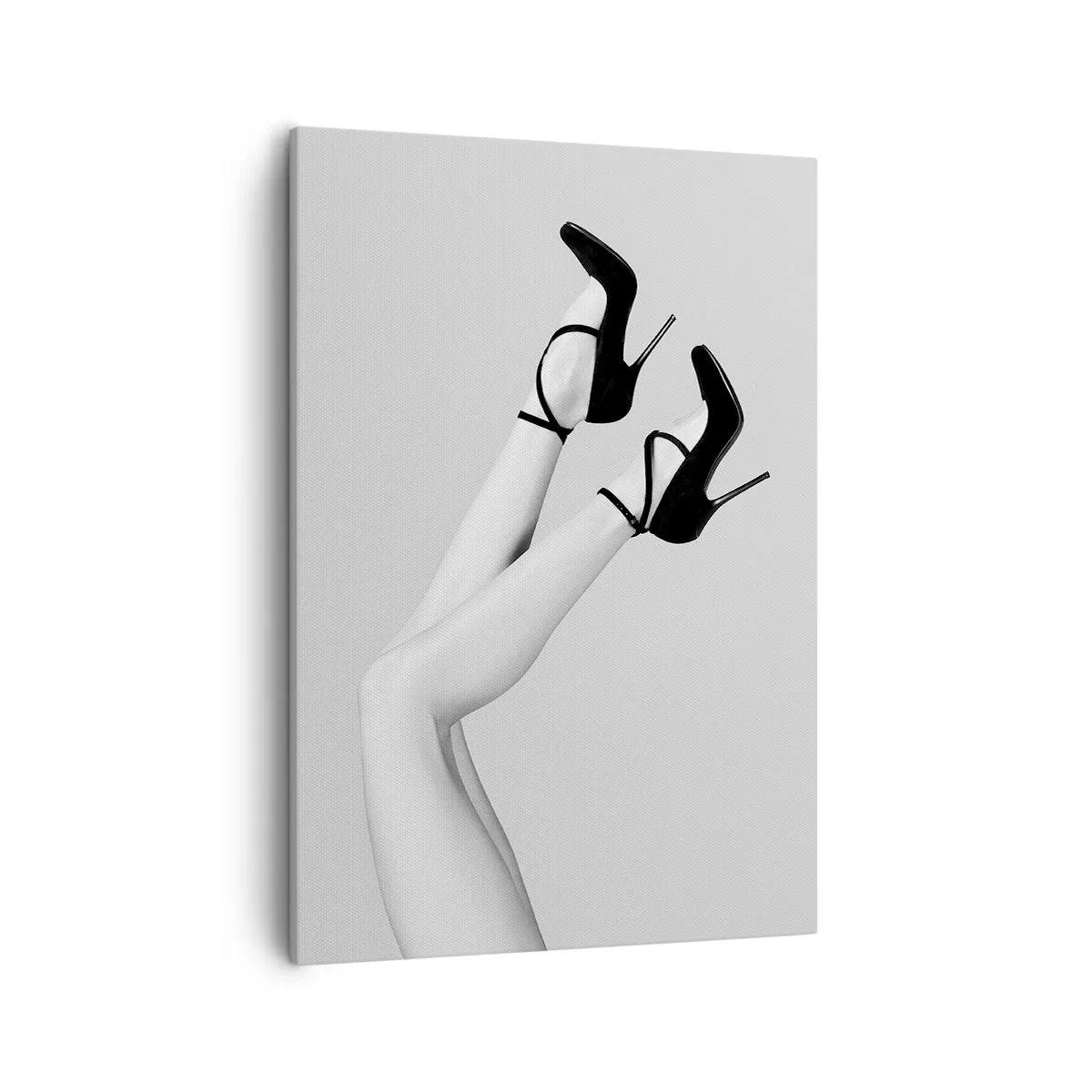 Lærredstryk - Billede på lærred - På hovedet - 50x70 cm