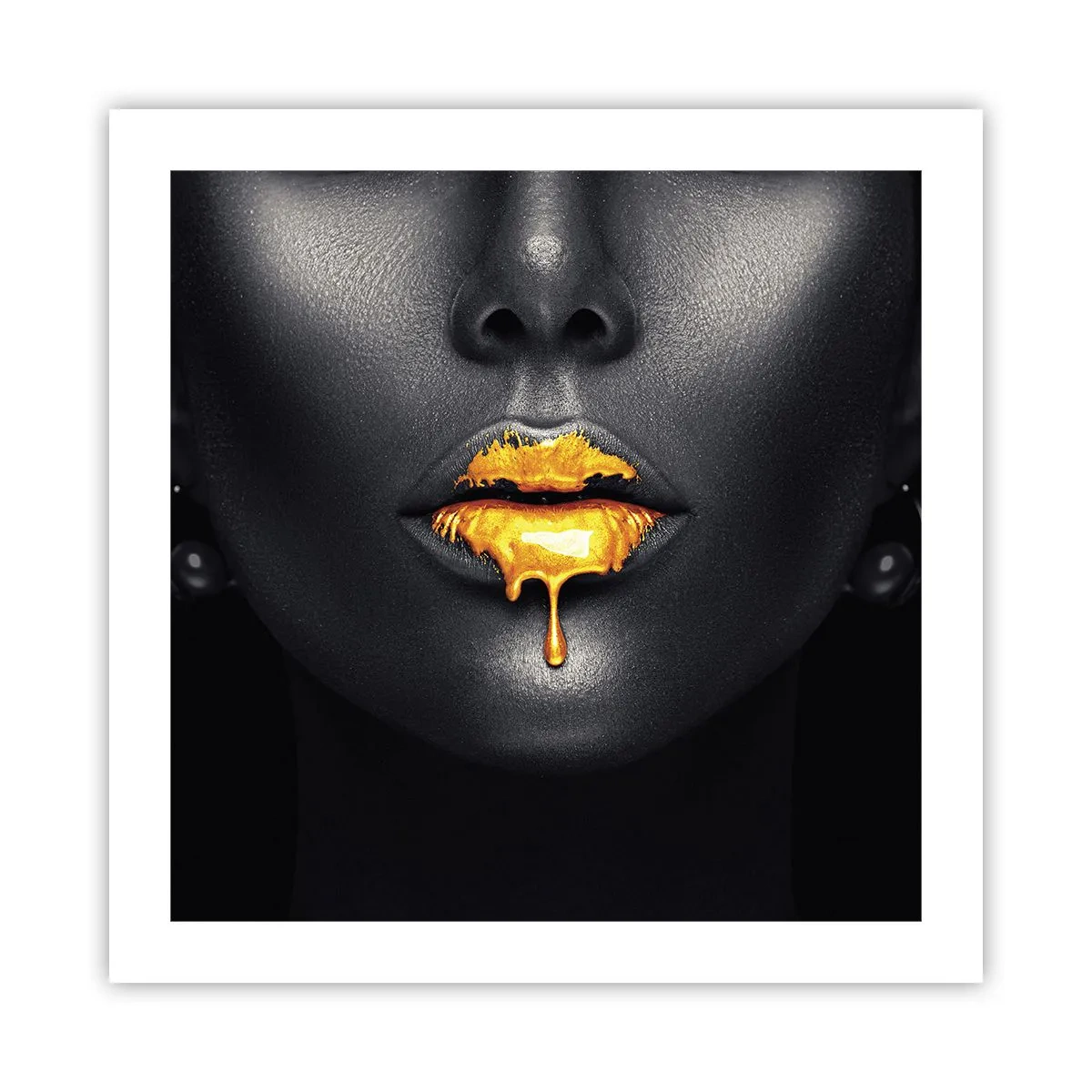 Plakat - Gyldenmund - 50x50 cm