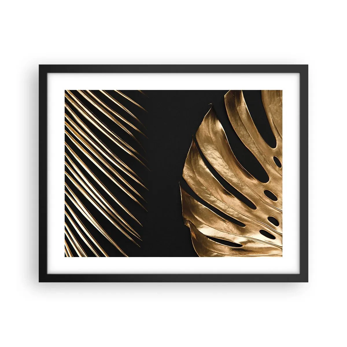 Plakat i sort ramme - Forskellige, og lige dyre - 50x40 cm