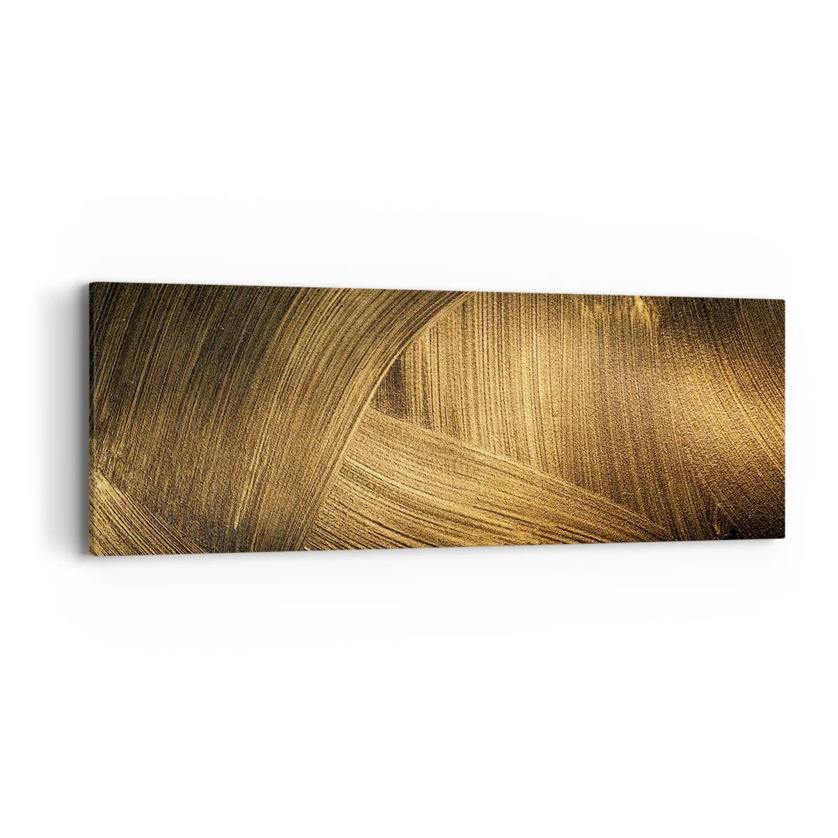 Lærredstryk - Billede på lærred - I den gyldne labyrint - 90x30 cm