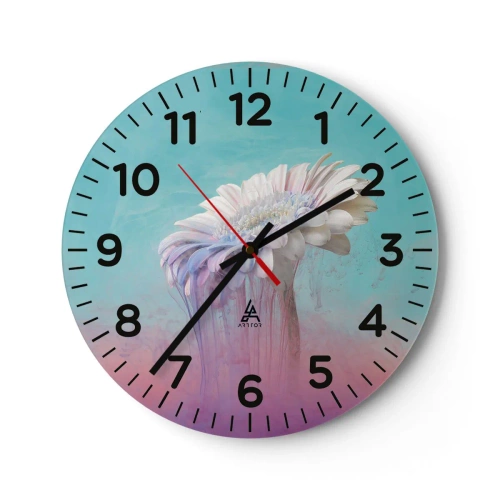 Vægur, Uret - Blomster efter døden - 30x30 cm