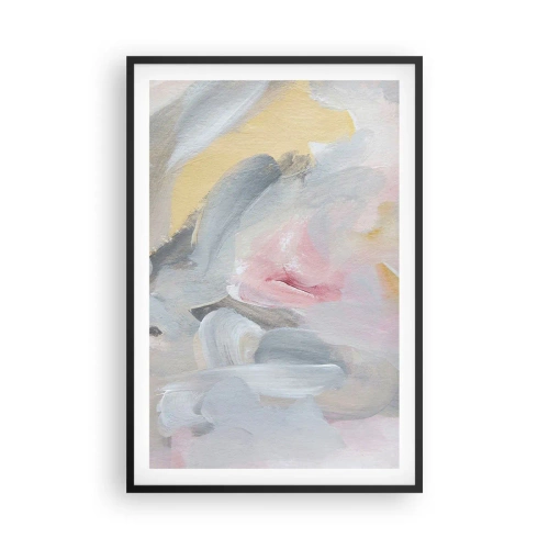 Plakat i sort ramme - I en pastelfarvet verden - 61x91 cm
