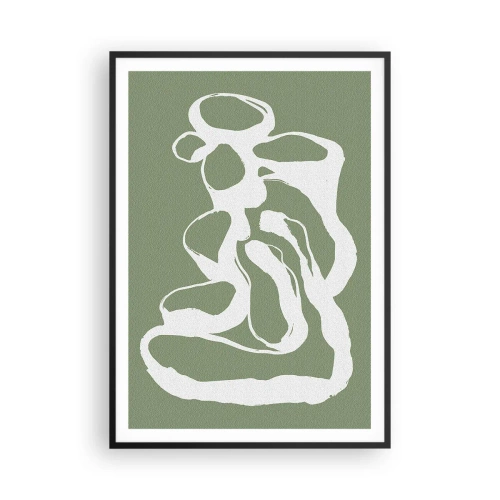 Plakat i sort ramme - Rummets kald - 70x100 cm