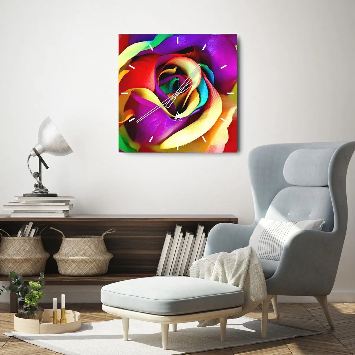 Vægur, Uret - Dette er umuligt - 30x30 cm