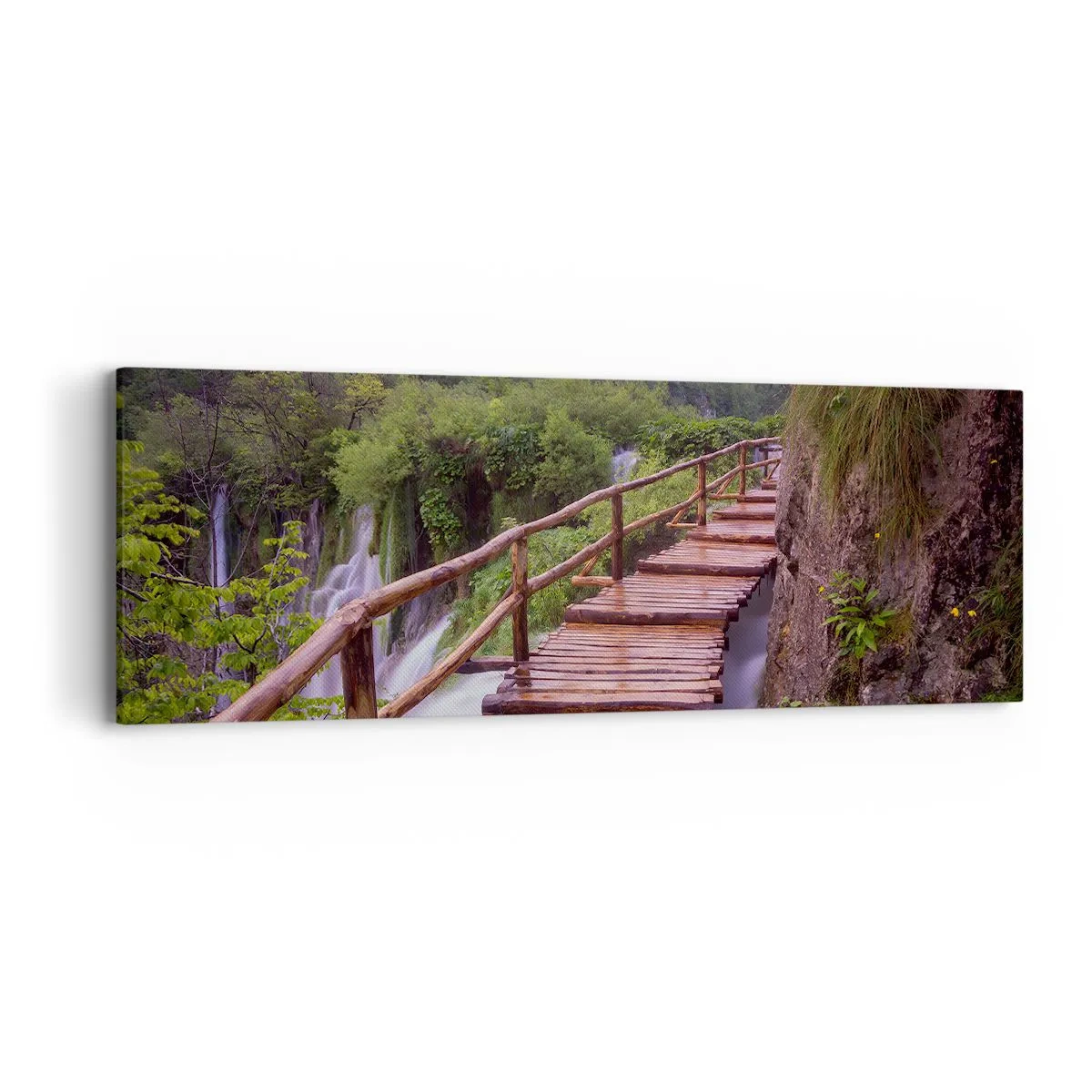 Lærredstryk - Billede på lærred - En utrolig skønhed - 90x30 cm