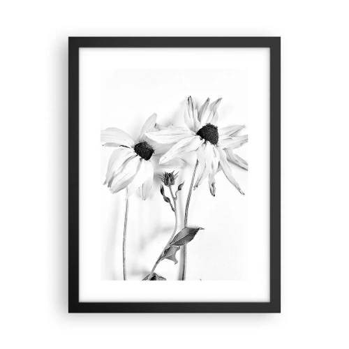 Plakat i sort ramme - Ingen ønsker at være alene - 30x40 cm