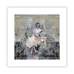 Plakat - Klassisk og moderne - 30x30 cm