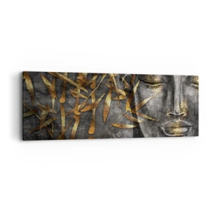 Lærredstryk - Billede på lærred - Mærk freden - 90x30 cm