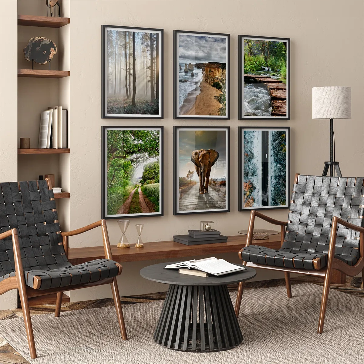 Travel exhibition - Inspiration til stuen