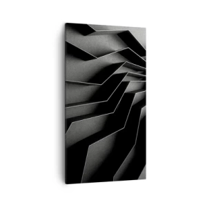 Lærredstryk - Billede på lærred - Rumlig orden - 45x80 cm