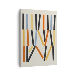 Lærredstryk - Billede på lærred - Vandret komposition - 50x70 cm