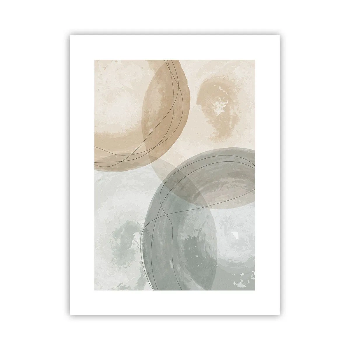 Plakat - Gennemtrængning af verdener - 30x40 cm