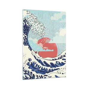 Billede på glas - Fra japanske inspirationer - 80x120 cm