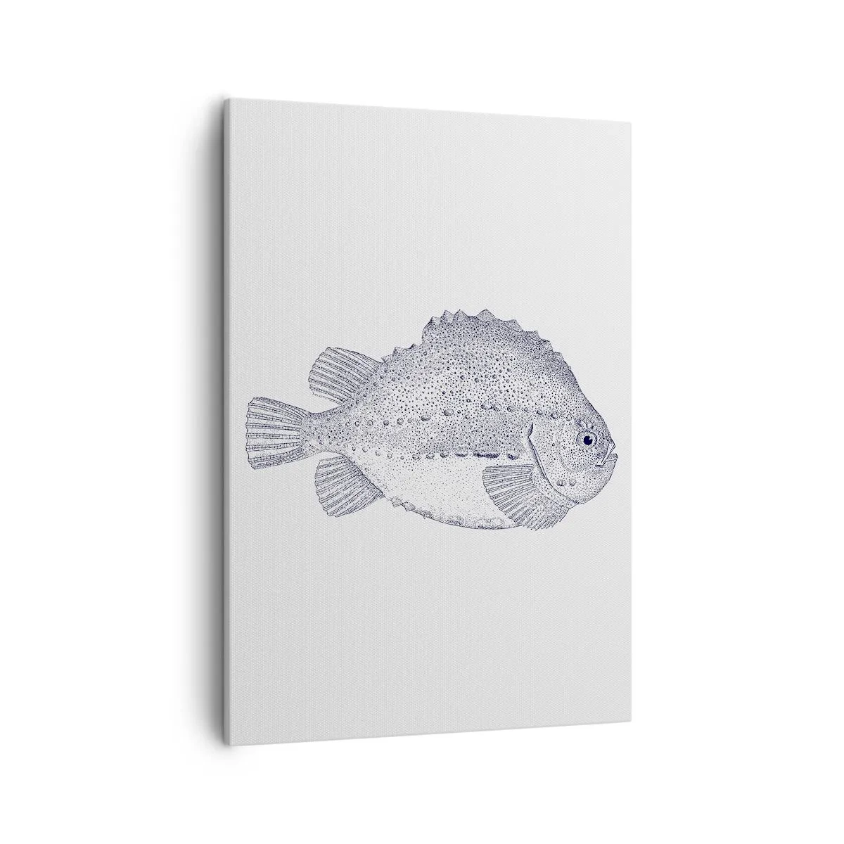 Lærredstryk - Billede på lærred - Til naturforskerens album - 50x70 cm
