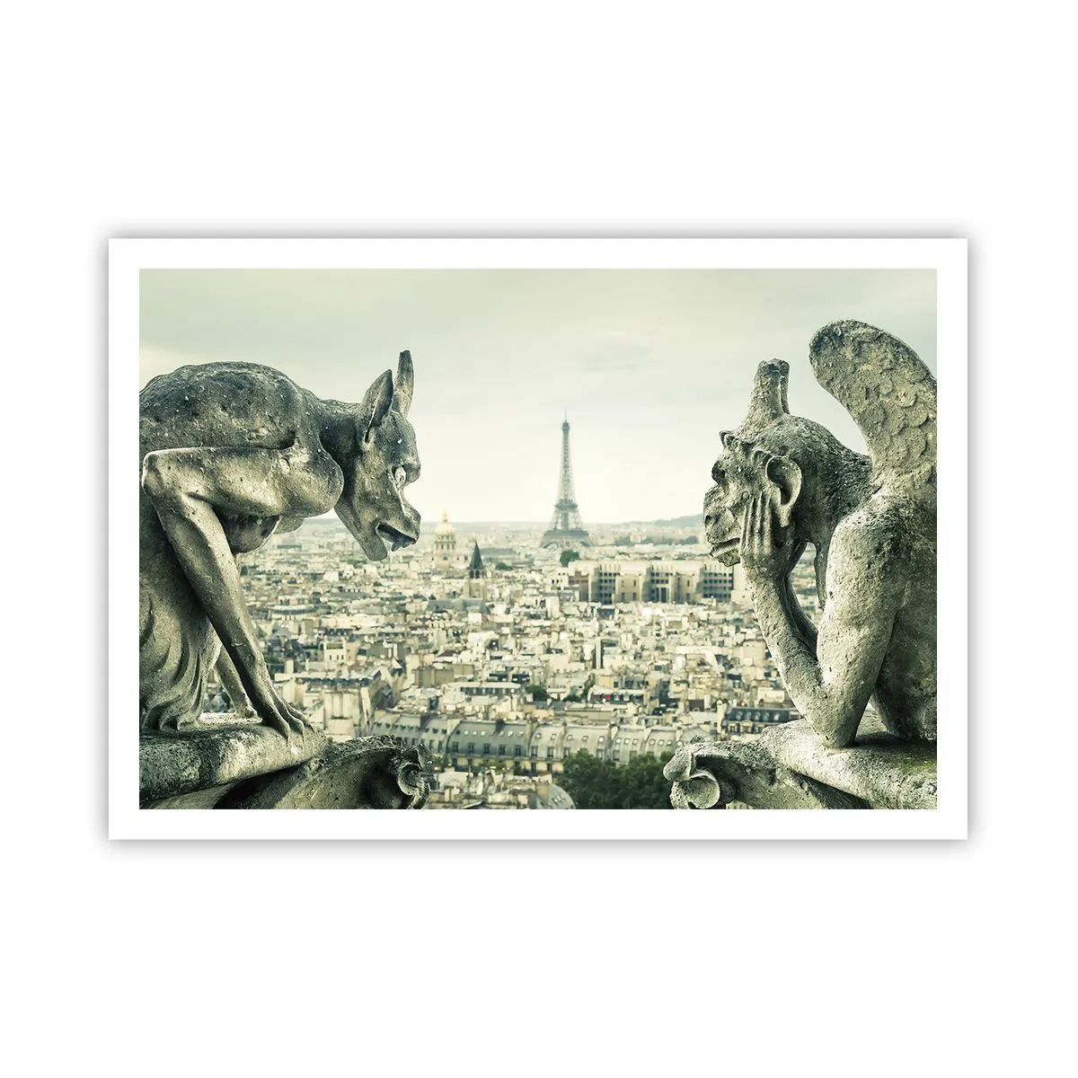 Plakat - Parisisk chat - 100x70 cm