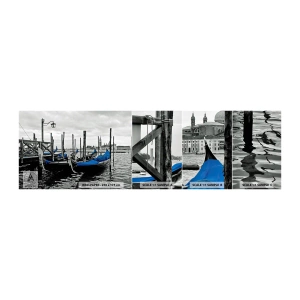 Prøve Fototapet Selvklæbende Deluxe Sticker - Eftertænksomt Venedig - By, Venedig, Italien - 100x30 cm