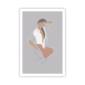 Plakat - Omrids af nåde - 61x91 cm