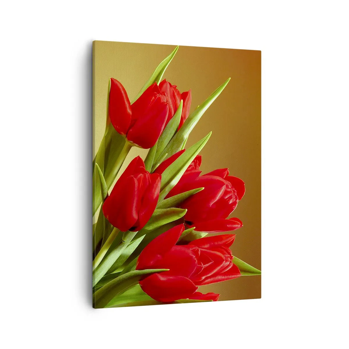 Lærredstryk - Billede på lærred - En flok forårsglæde - 50x70 cm