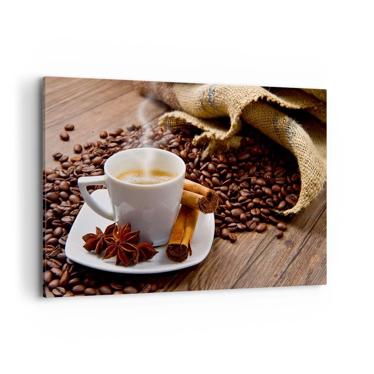 Lærredstryk - Billede på lærred - Krydret smag og aroma - 120x80 cm