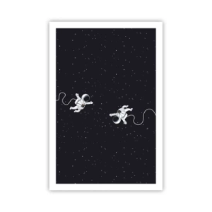 Plakat - Rummet vikler sig sammen - 61x91 cm