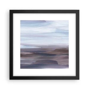 Plakat i sort ramme - Elementer: vand - 30x30 cm