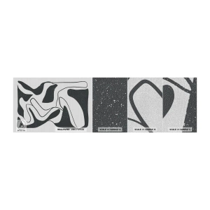 Prøve Fototapet Premium Canvas - Abstrakt leg i en labyrint - Boho, Minimalisme, Stykke - 100x30 cm