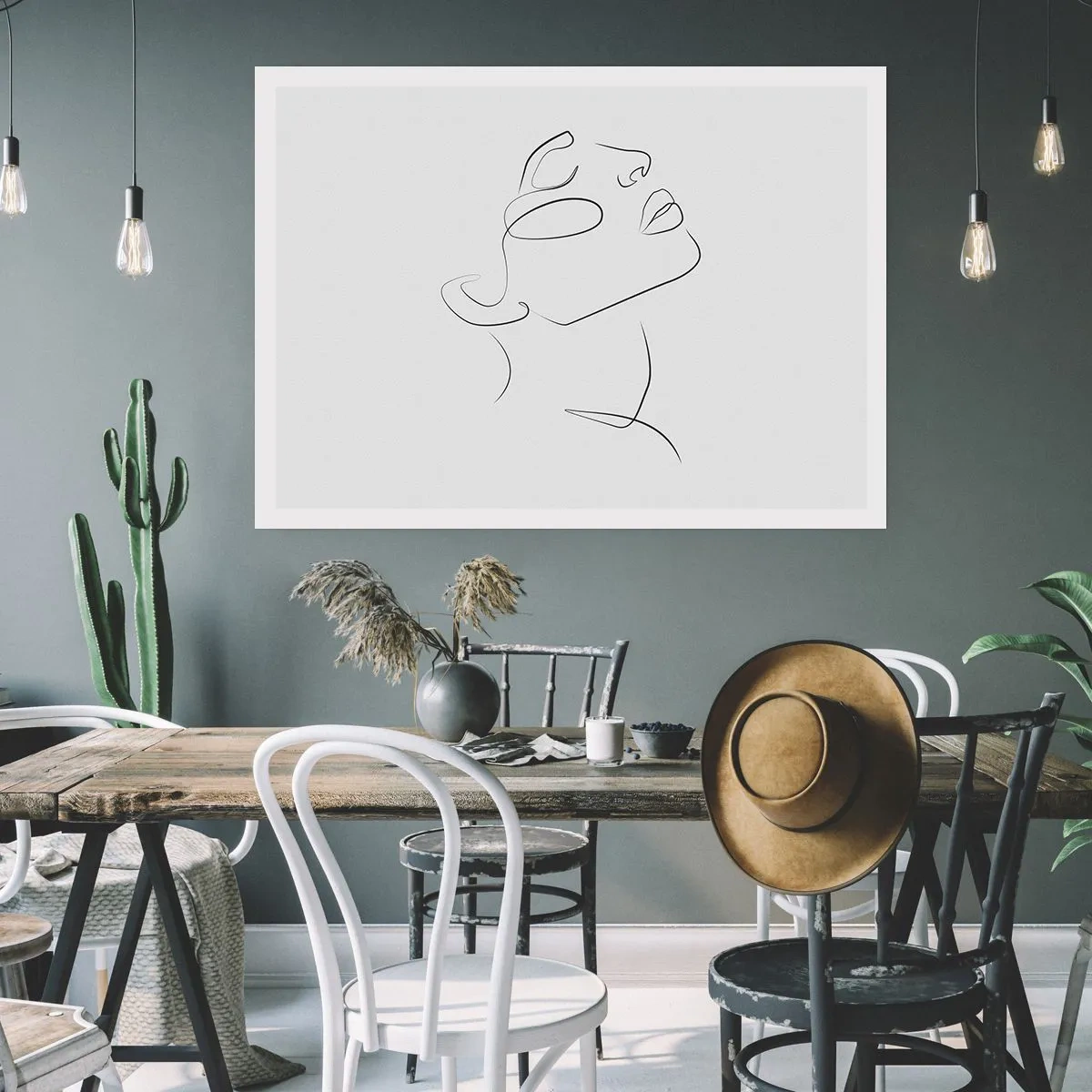 Plakat - En drømmes slyngninger - 50x40 cm