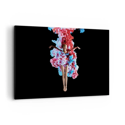 Lærredstryk - Billede på lærred - I fuld blomstring - 120x80 cm
