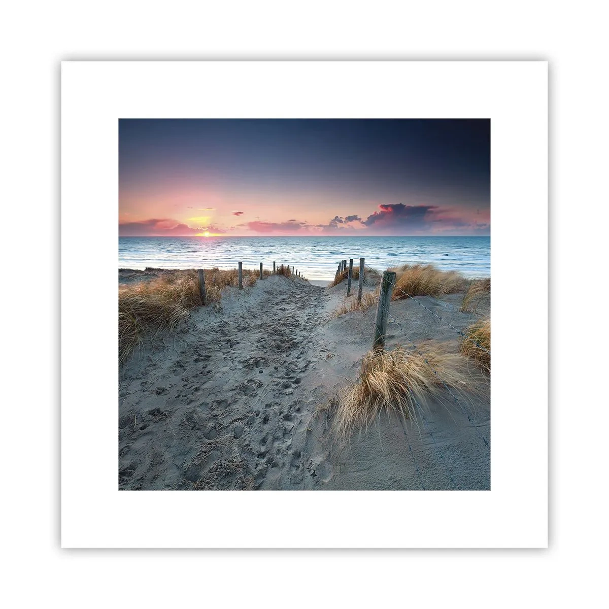 Plakat - Du har udgydt en regnbue af strålende pragt.... - 30x30 cm