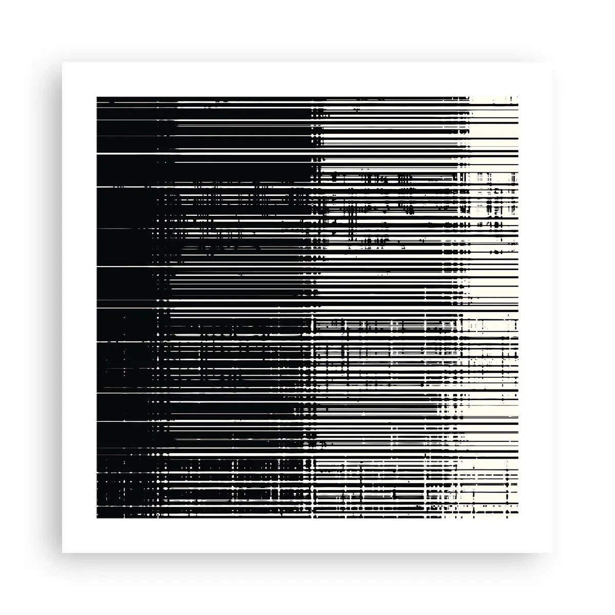 Plakat - Bølger og vibrationer - 50x50 cm