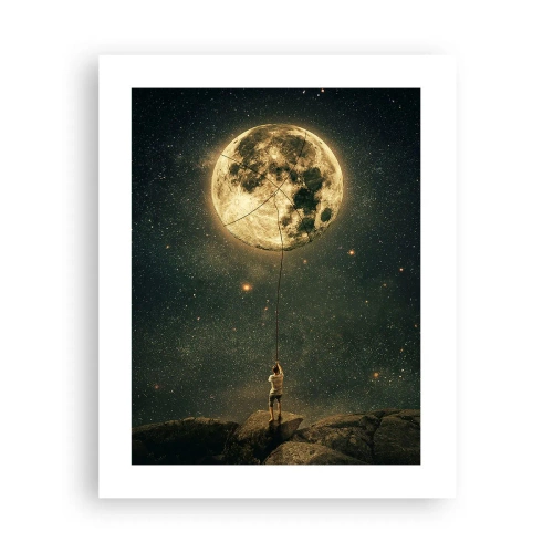 Plakat - En, der stjal månen - 40x50 cm