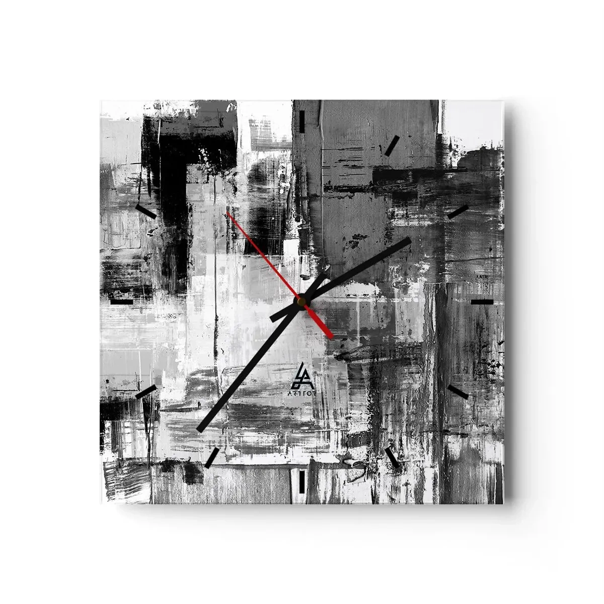 Vægur, Uret - Gråt er smukt - 30x30 cm
