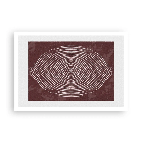 Plakat - Rummet taler - 100x70 cm