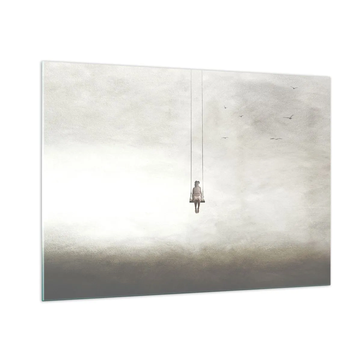 Billede på glas - Barnet i os selv - 100x70 cm