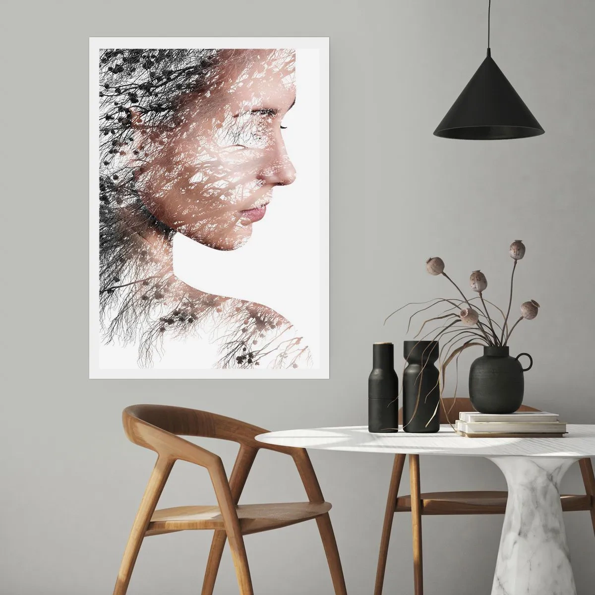 Plakat - Skovens ånd - 70x100 cm