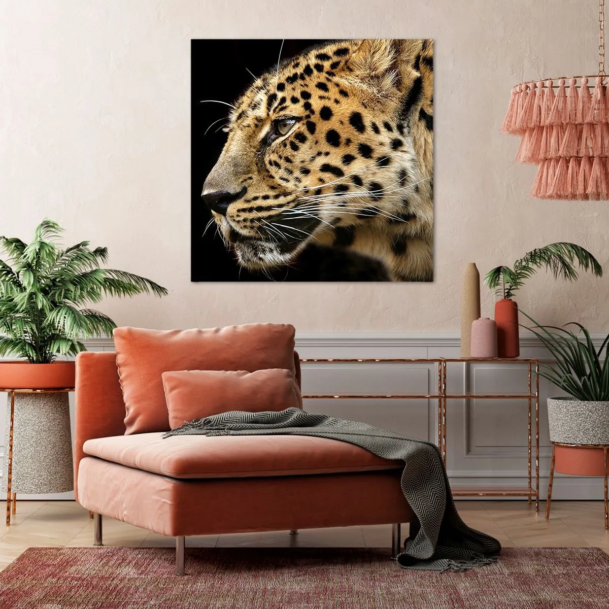 Lærredstryk - Billede på lærred - Rolig, fokuseret, klar - 50x50 cm