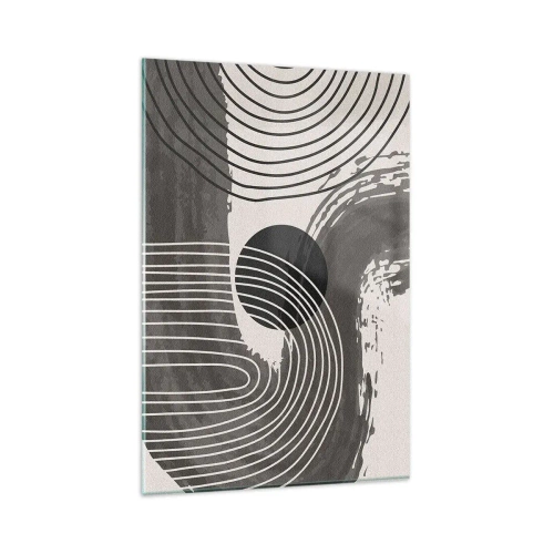 Billede på glas - Oval vinder - 80x120 cm