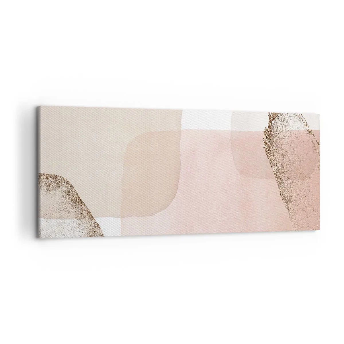 Lærredstryk - Billede på lærred - Et kig gennem farver - 120x50 cm