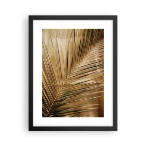 Plakat i sort ramme - Naturlig kolonnade - 30x40 cm