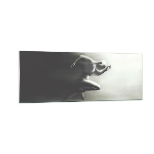 Billede på glas - Ustoppelig - 140x50 cm