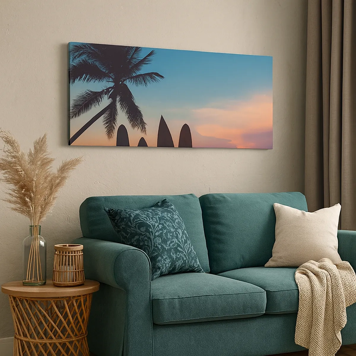 Lærredstryk - Billede på lærred - I morgen bliver også sjovt - 30x30 cm