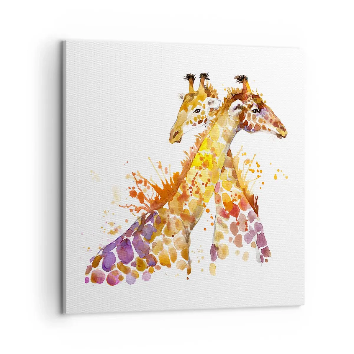 Lærredstryk - Billede på lærred - Er det venskab eller er det kærlighed? - 50x50 cm