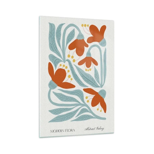 Billede på glas - Mod jorden, mod solen - 70x100 cm